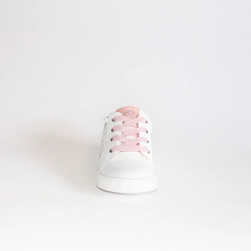 AC Girls' White Sneakers | 158/21-W