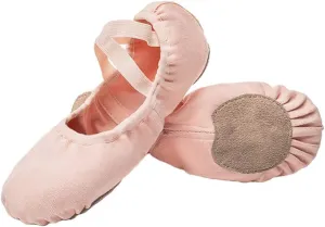 Adult Soft Sole Ballet Shoes Stretch Canvas Sole Ballet Slipper Yoga Ballet Shoes