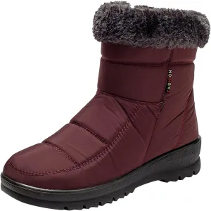 Ankle Snow Boots for Women 2023 Boots Snow for Women Warm Winter Boots Women Waterproof Womens Snow Shoes Dressy Botas Para El FrO De Mujer