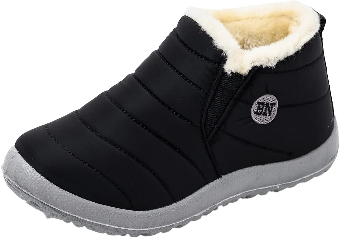 Ankle Snow Boots for Women 2023 Waterproof Non Slip Winter Boots Women Ladies Waterproof Snow Boots with Heels Boots for Winter Botas De Mujeres Para El FrO