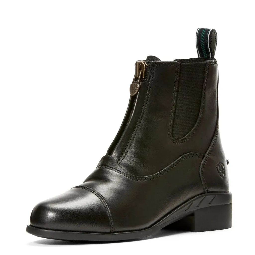 Ariat Kid's Devon IV Paddock Riding Boots- Zip-Up Style for Young Riders