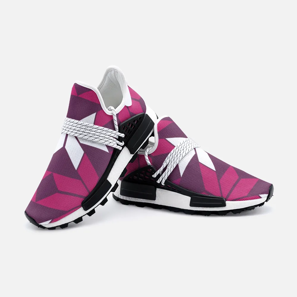 Aztec Purple pattern  Unisex Lightweight Sneaker S-1 Boost