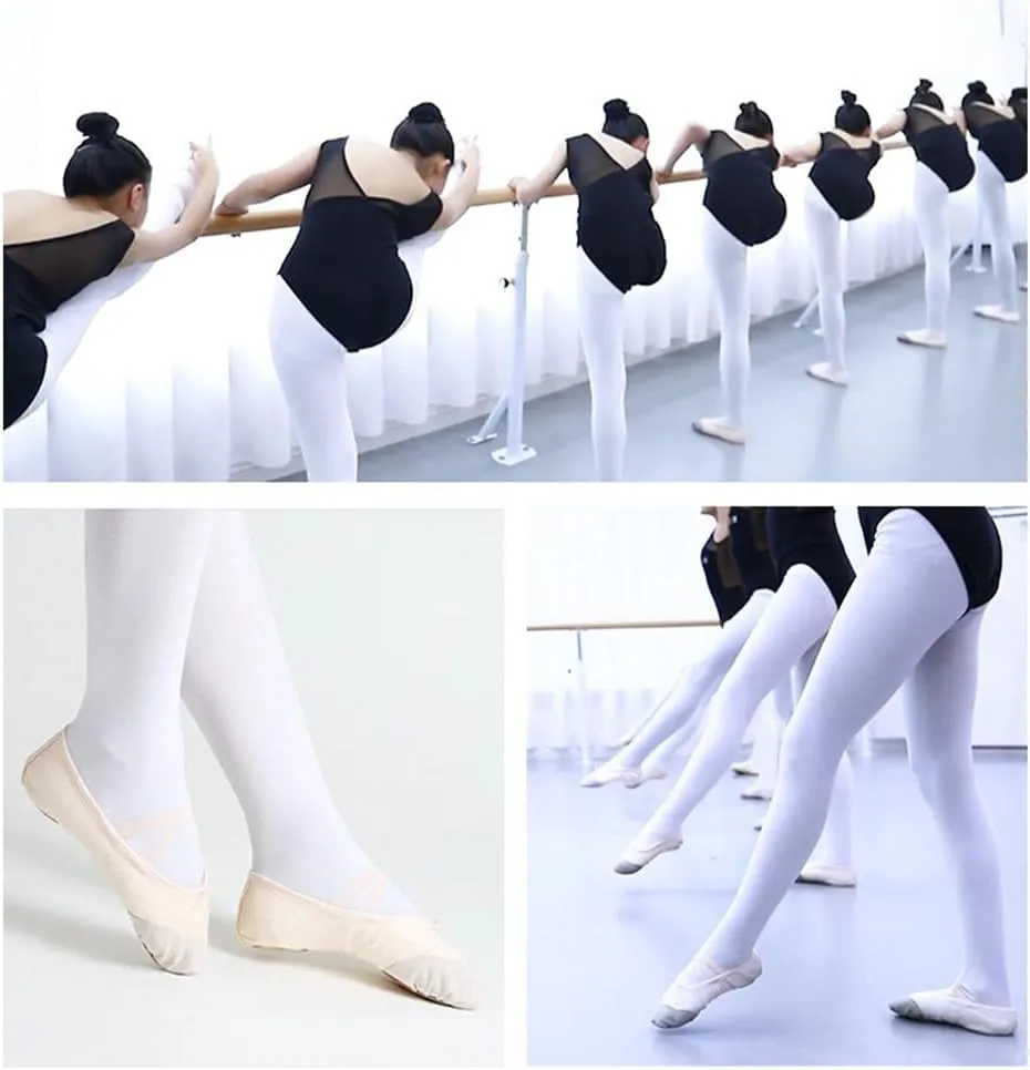 Ballet Shoes Ballet Shoes Girl Kids Dance Slippers Professional Canvas Soft Sole Ballet Dancing Girls Women Ballet Yoga Gym Dancer Shoes Dance Slippers for Girls ToddlersBlack-30 EU