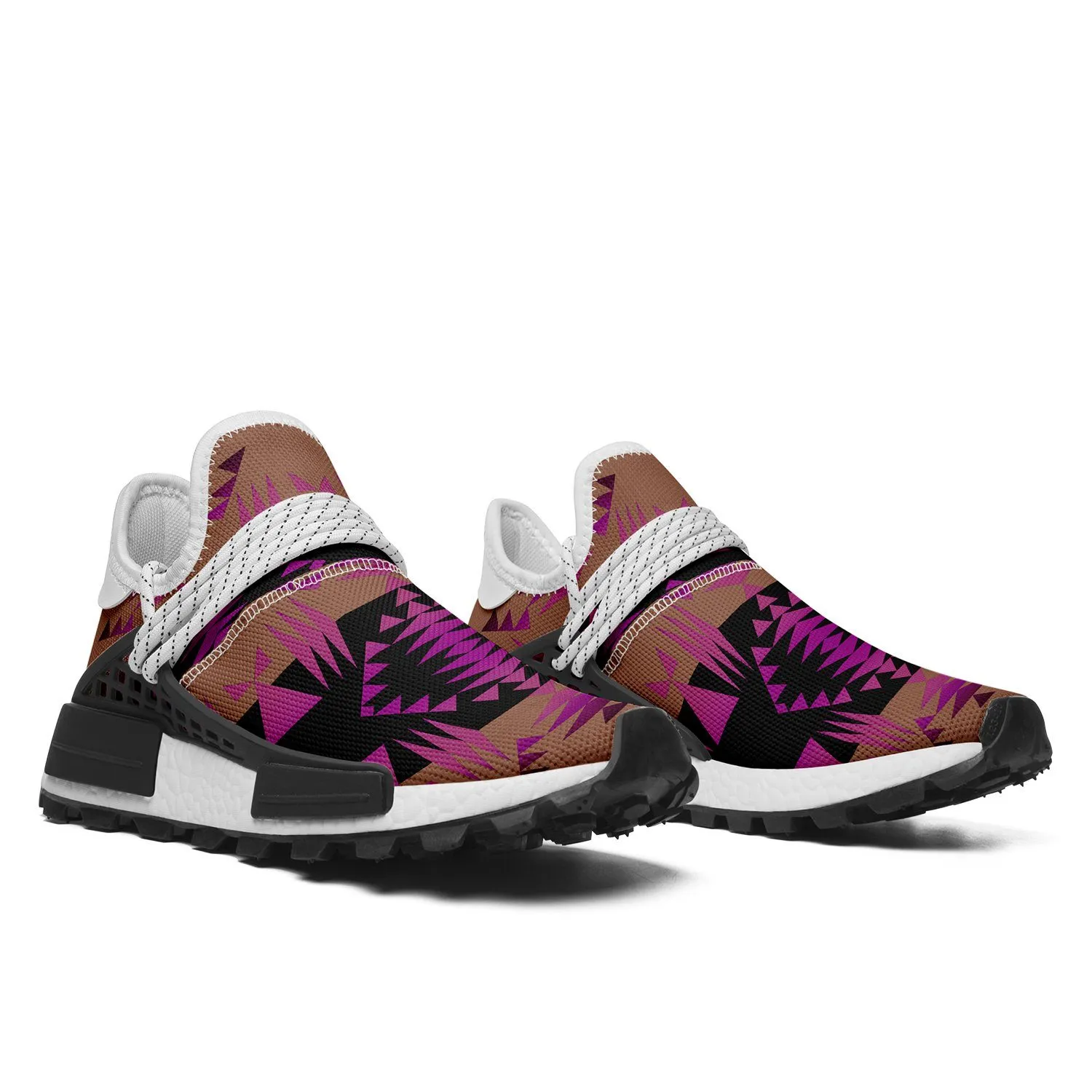 Between the Mountains Berry Okaki Sneakers