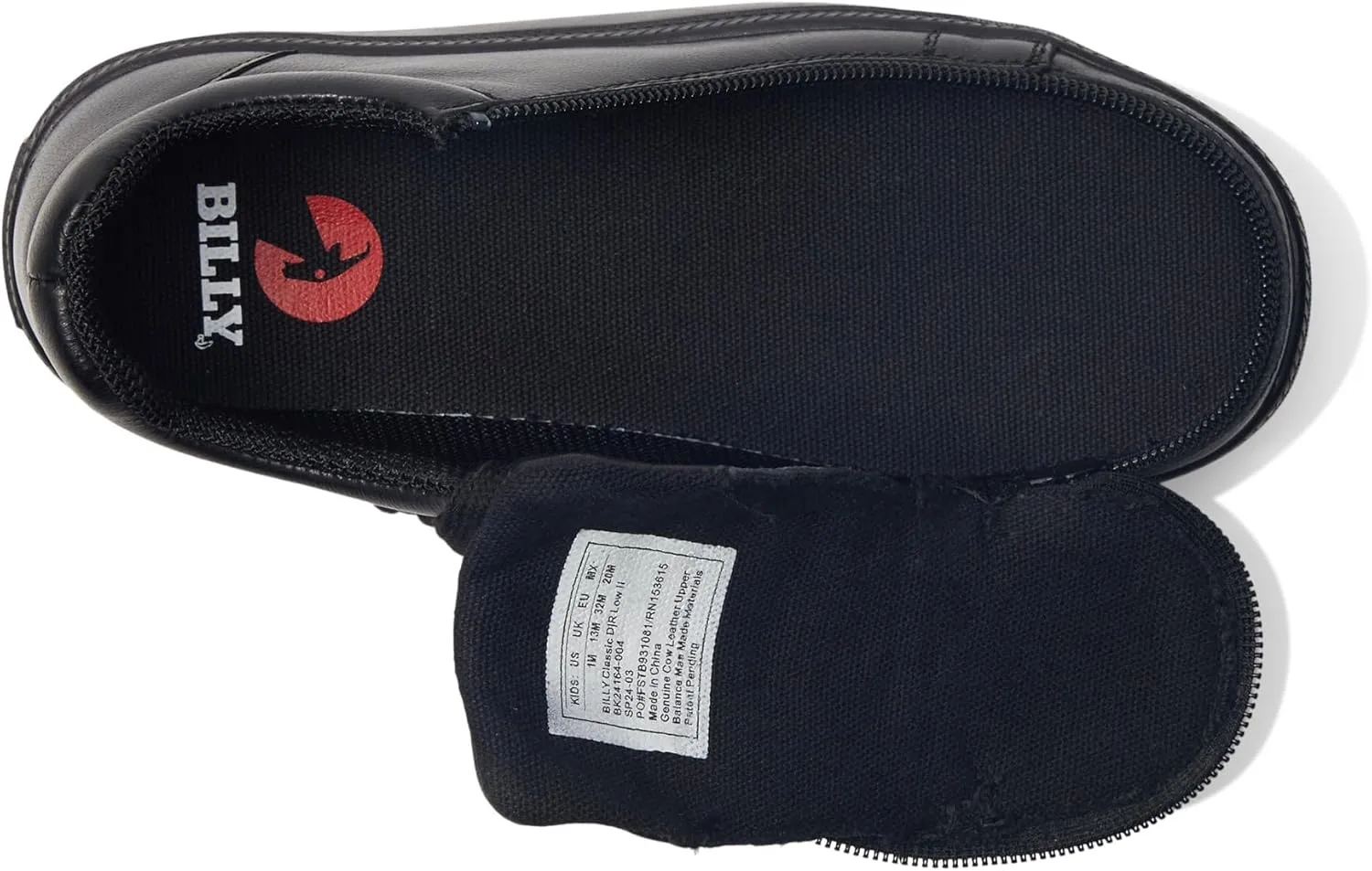 BILLY Footwear Kids Classic DR High II High Tops for Toddlers ??Canvas Upper ??Lace-Up Closure ??TPR Outsole
