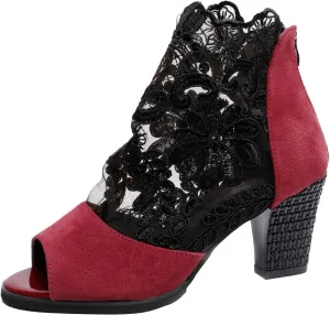 Black Ankle Boots for Women Ladies Boots Wide Calf Cowboy Boots Botas Para Mujeres Ankle Boots for Women Low Heel Dressy Dressy Ankle Booties for Women Evening