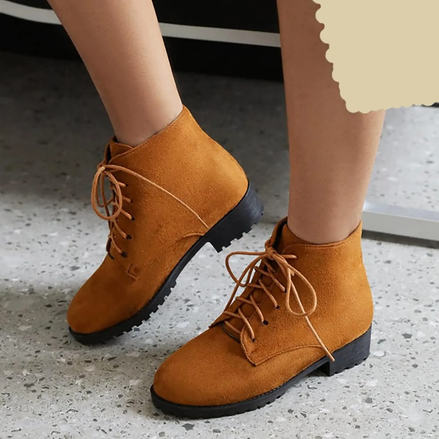 Black Cowboy Boots for Women Ankle Womens Leather Booties Booties for Women Low Heel Womens Bootie with Heel Closed Toe Indoor and Outdoor Pointed Toe Stacked Mid Heel