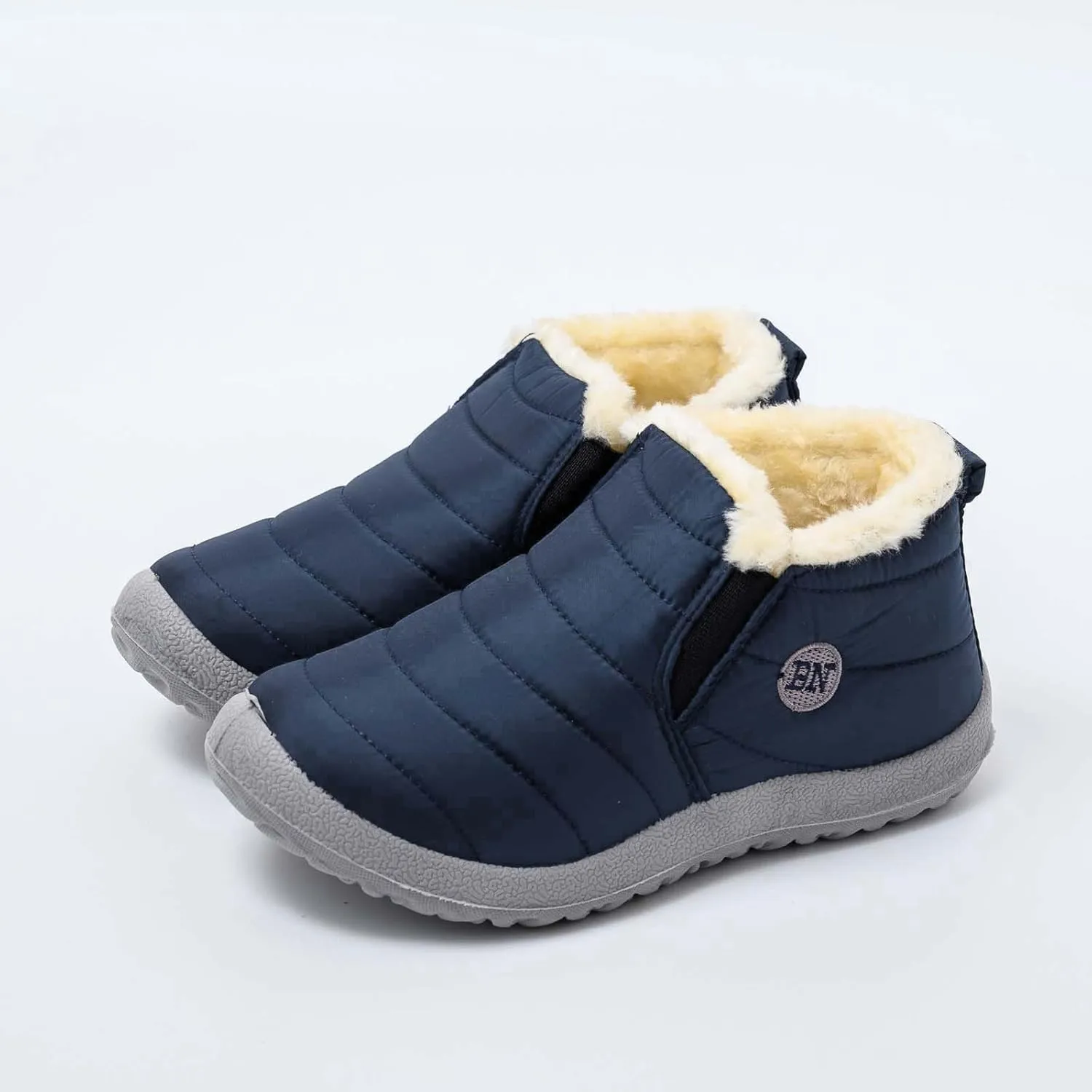 Black Winter Boots for Women Wide Calf Snow Boot Wide Width Women Womens Waterproof Boots Winter Low Heel Winter Dress Boots for Women Fashion, Leather Botas De Hule Termicas Para Mujer De Trabajo