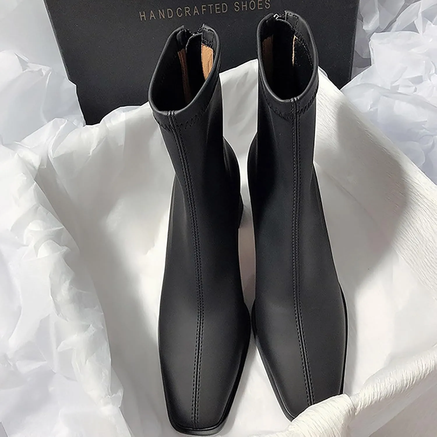 Booties for Women Low Heel Women's Boots Comfortable Ankle Boots for Women Kallie Wedge Bootie Ankle Boots Wedge Brown Ankle Boots for Women Low Heel Buckle