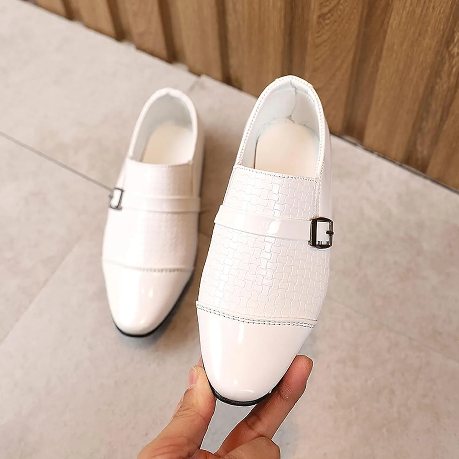 Boys Dress Boys Patent Matte Dress Oxford Special Occasion Christening Wedding Formal Shoes School Uniform Shoes