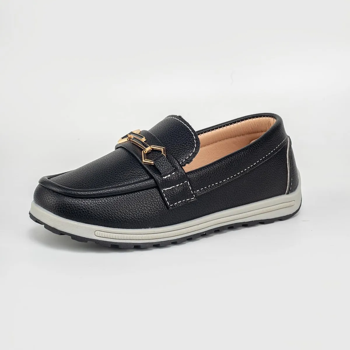 Boys Girls Penny Loafer Lightweight Slip On Flats Boat Boys Dress Shoes