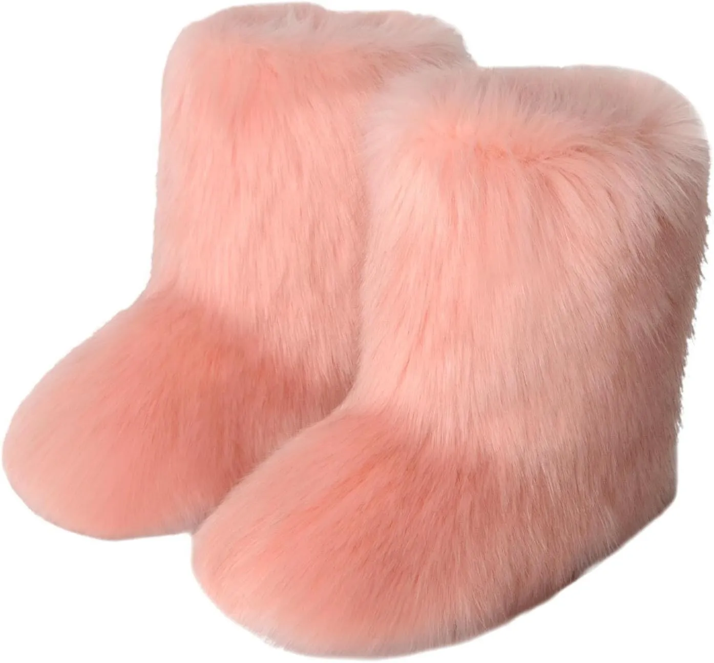 Brown Ankle Winter Boots for Women 2023 Trendy Waterproof Lightweight Winter Boots Synthetic Women Womens Winter Booties Wide Snow Boots for Women Waterproof Size 6 Botas De FrO Para Mujer