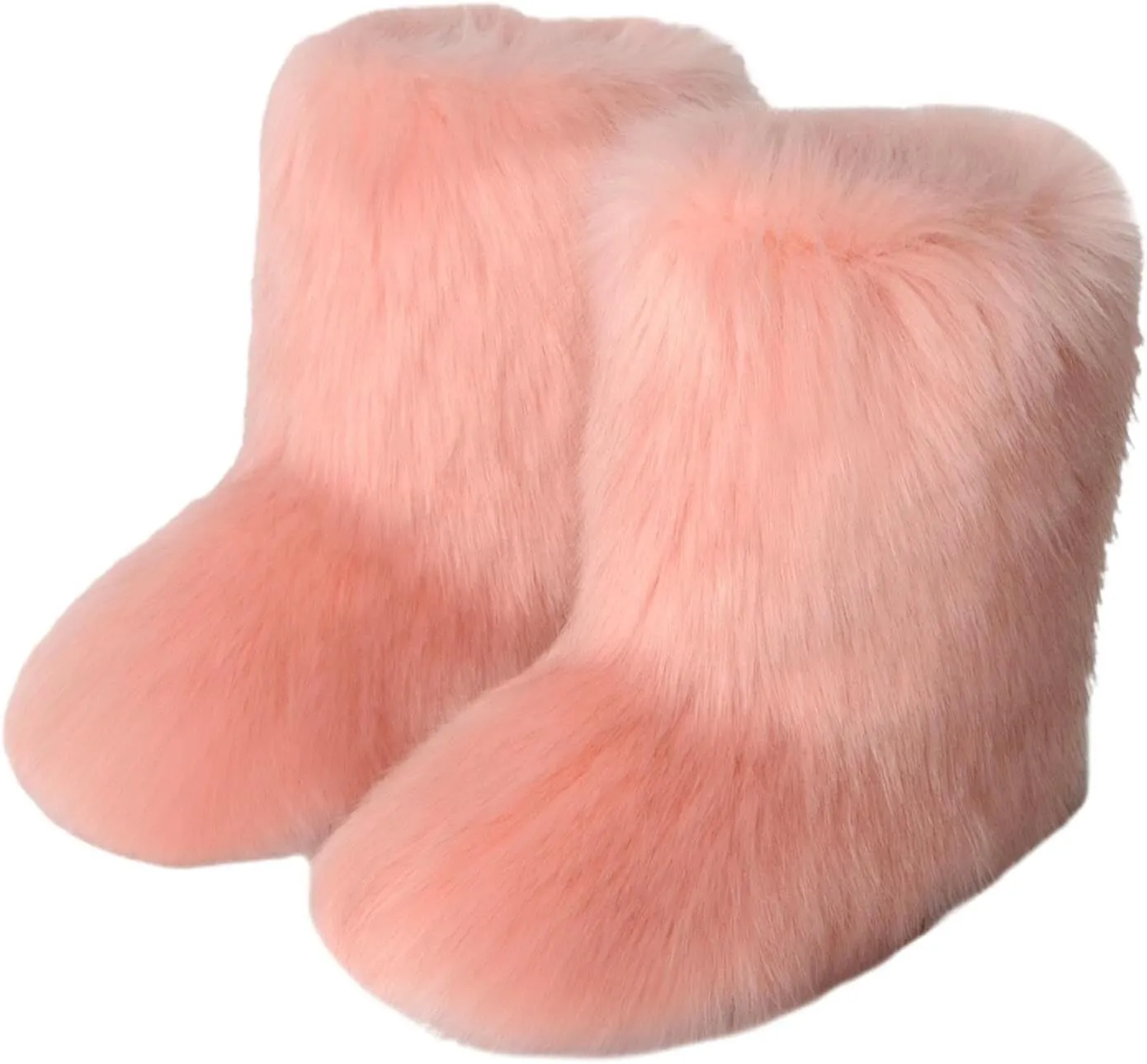 Brown Ankle Winter Boots for Women 2023 Trendy Waterproof Lightweight Winter Boots Synthetic Women Womens Winter Booties Wide Snow Boots for Women Waterproof Size 6 Botas De FrO Para Mujer