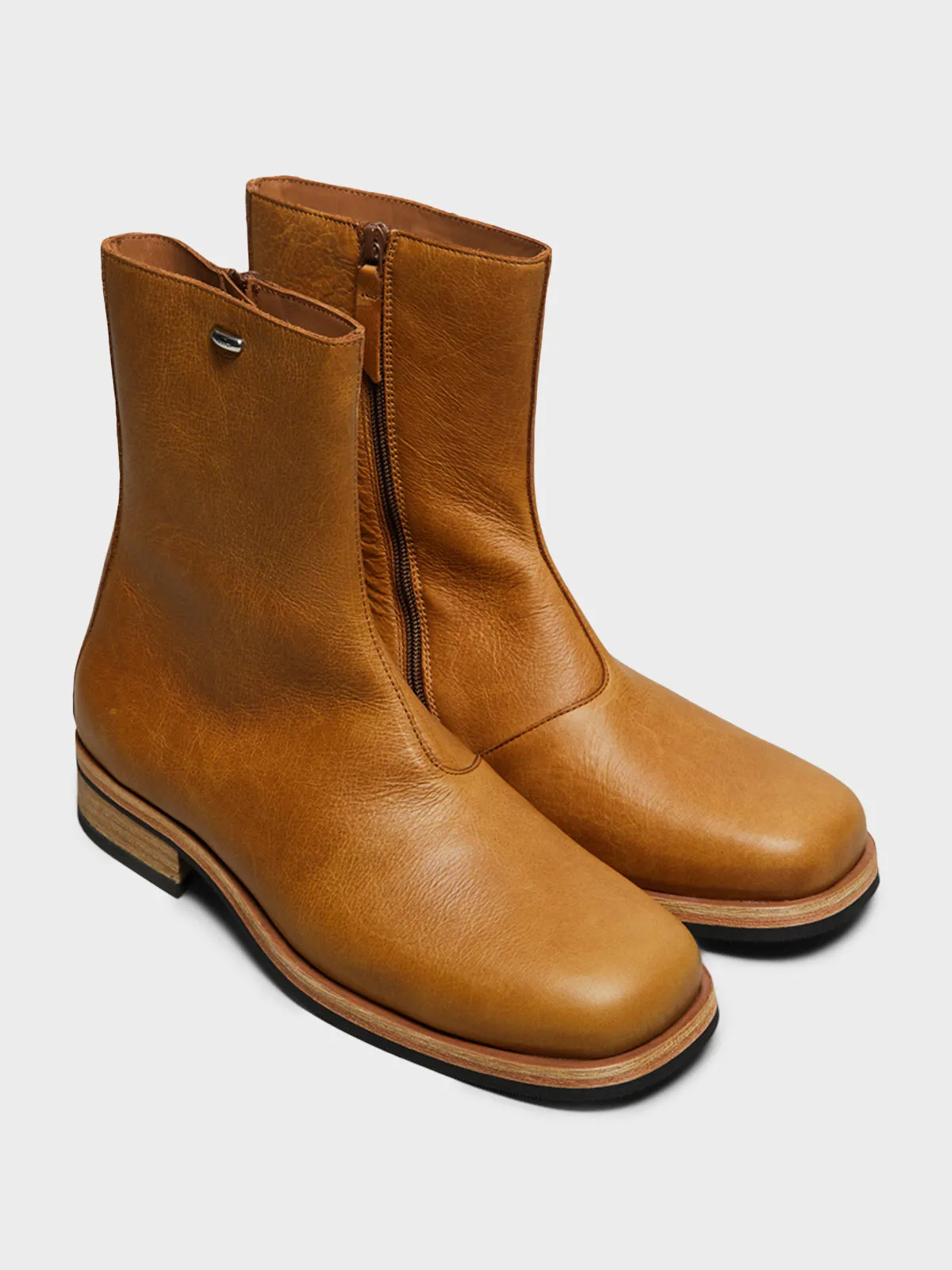 Camion Boots in Burnt Sugar