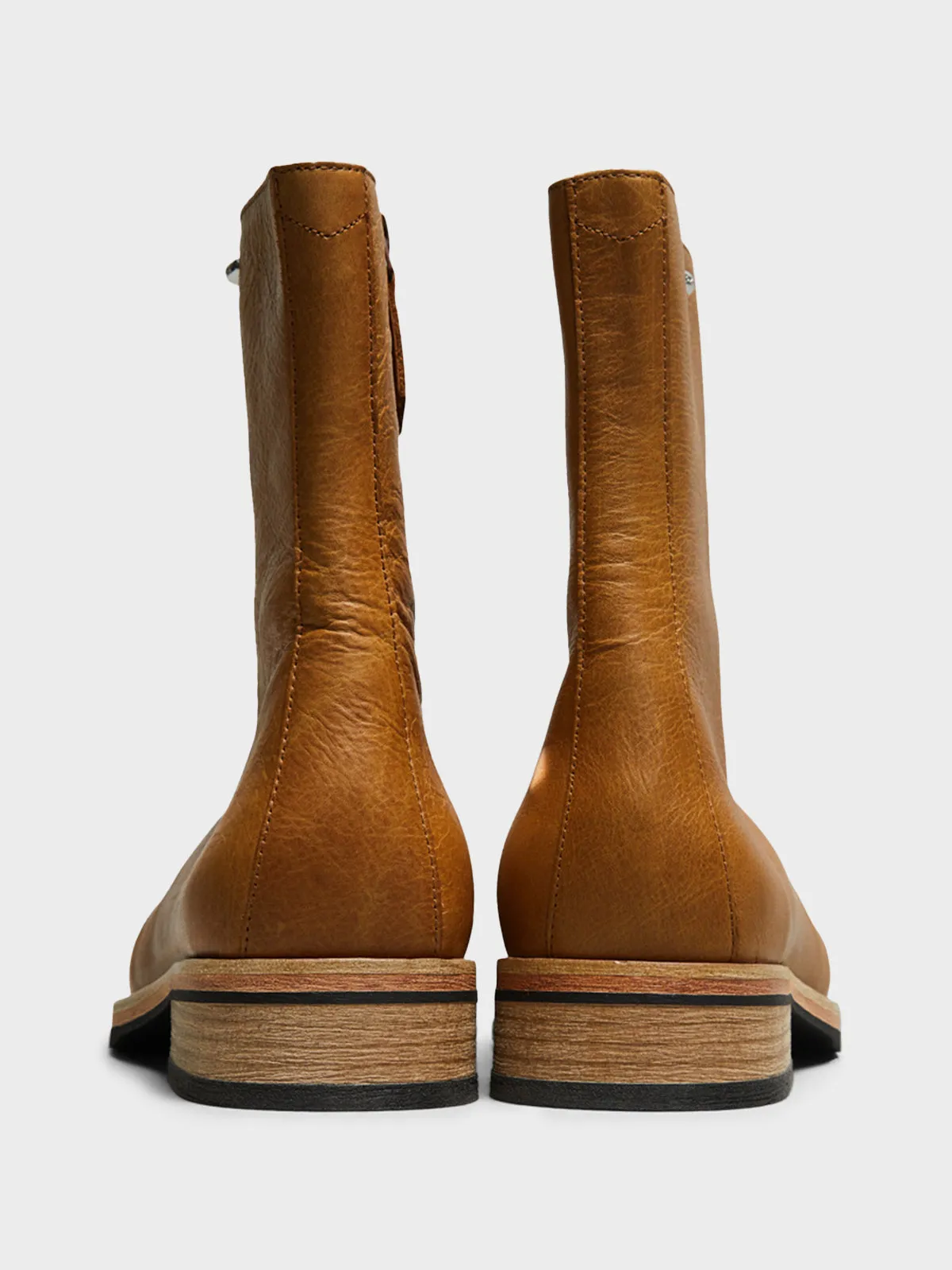 Camion Boots in Burnt Sugar