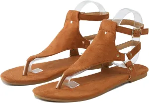 Canbebig Supportive Sandals for Women Arch Support Orthopedic Flip Flops T-Strap Walking Flat Sandals Comfortable Soft Cushion Summer Slippers Vacation Shoes