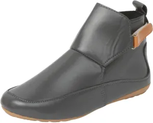 Cathalem Booties for Women, 2024 New Arch Support Booties Side Zip-up Vintage Leather Damping Shoes Flat Heel Booties