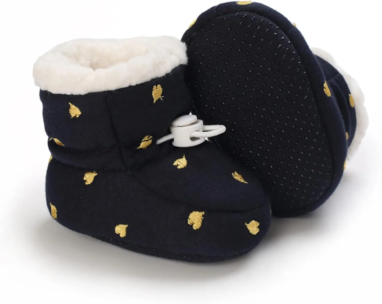 Christmas Baby Boots Baby Shoes Fleece Warm Short Boots Shoes Fashion Printing Non Slip Breathable Nude Boots Baby Girl Winter Boots Size 5