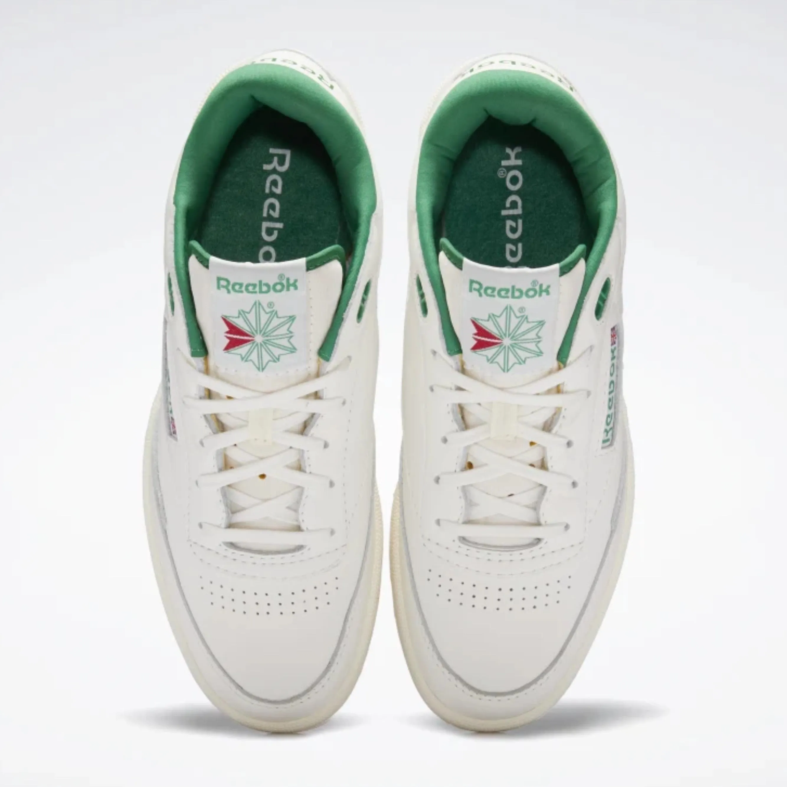 Club C II Vintage Shoes (Chalk   Glen Green   Classic White)