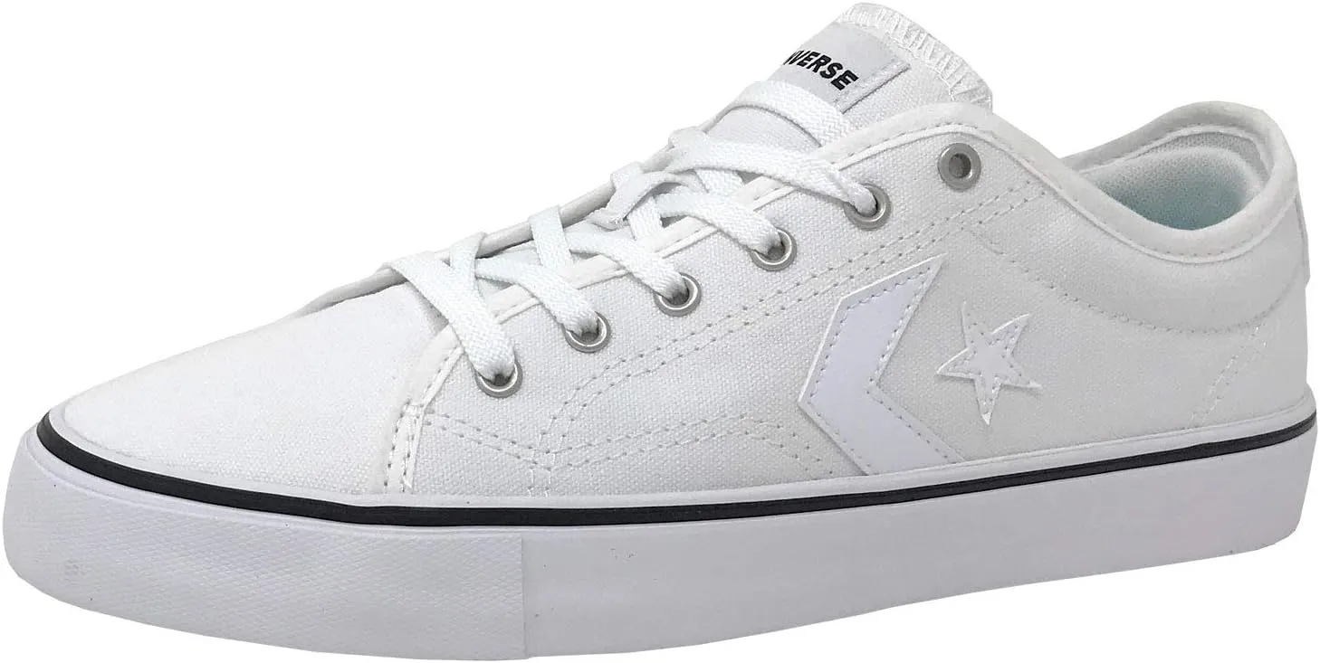 Converse Star Replay Star of The Show Unisex White Canvas Sneakers Size 8 Men / 9.5 Women