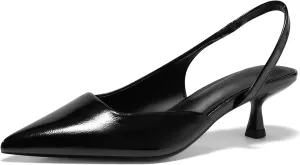 Coutgo Womens Slingback Stiletto High Heels Closed Pointed Toe Pumps D??Orsay Sexy Office Dress Shoes