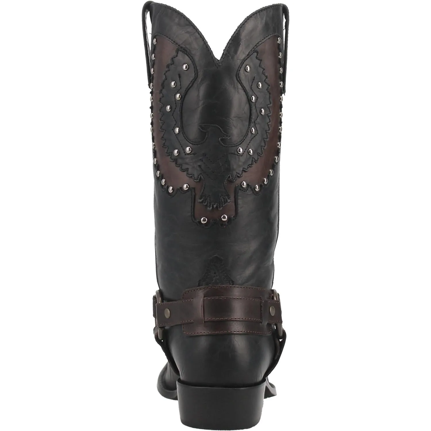 Dingo War Eagle Black DI 851 Mens Cowboy Boots