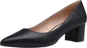 DREAM PAIRS Womens Chunky Low Block Heels Closed Toe Dress Pumps Shoes