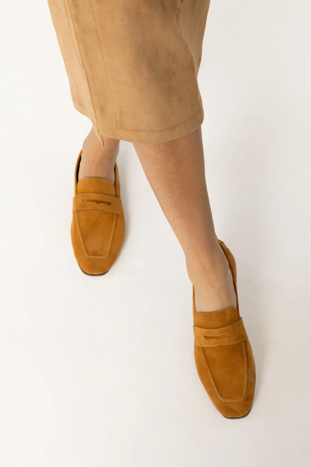 Essenziale Loafers - Cognac