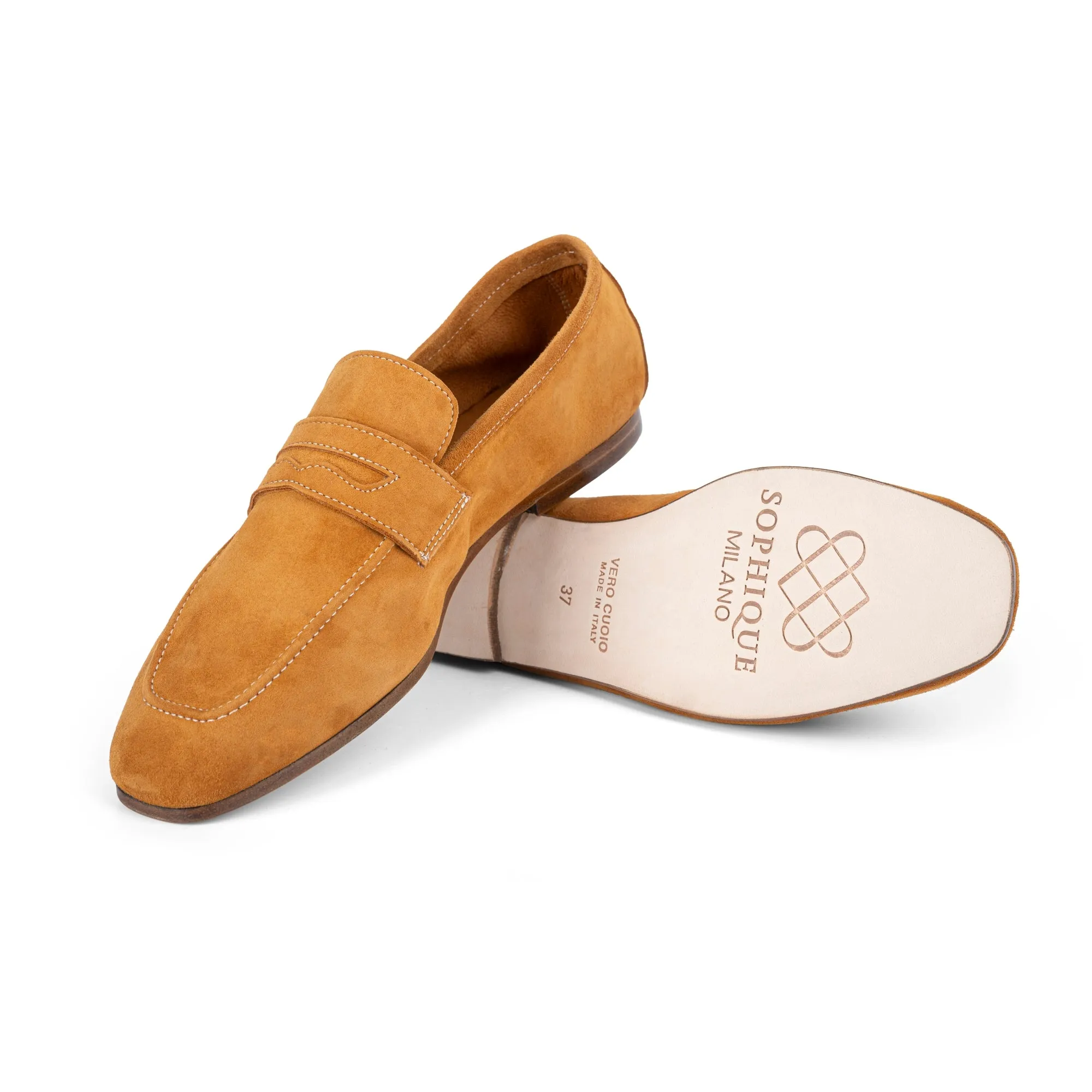 Essenziale Loafers - Cognac