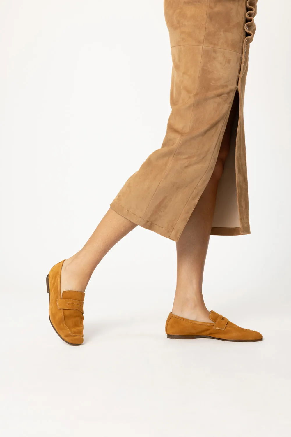 Essenziale Loafers - Cognac