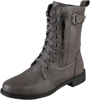 Fall Boots for Women 2024 Ankle Brown Booties Women Ladies Booties Ankle Boots Hiking Shoes Women Soft Sole Fashion Lace-up Round Toe Comfortable Low Heel