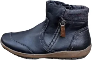 Fall Boots For Women 2024 Trendy Fashion Ankle Boots Side Zipper Western Shoes Casual Fashion Retro Short Booties