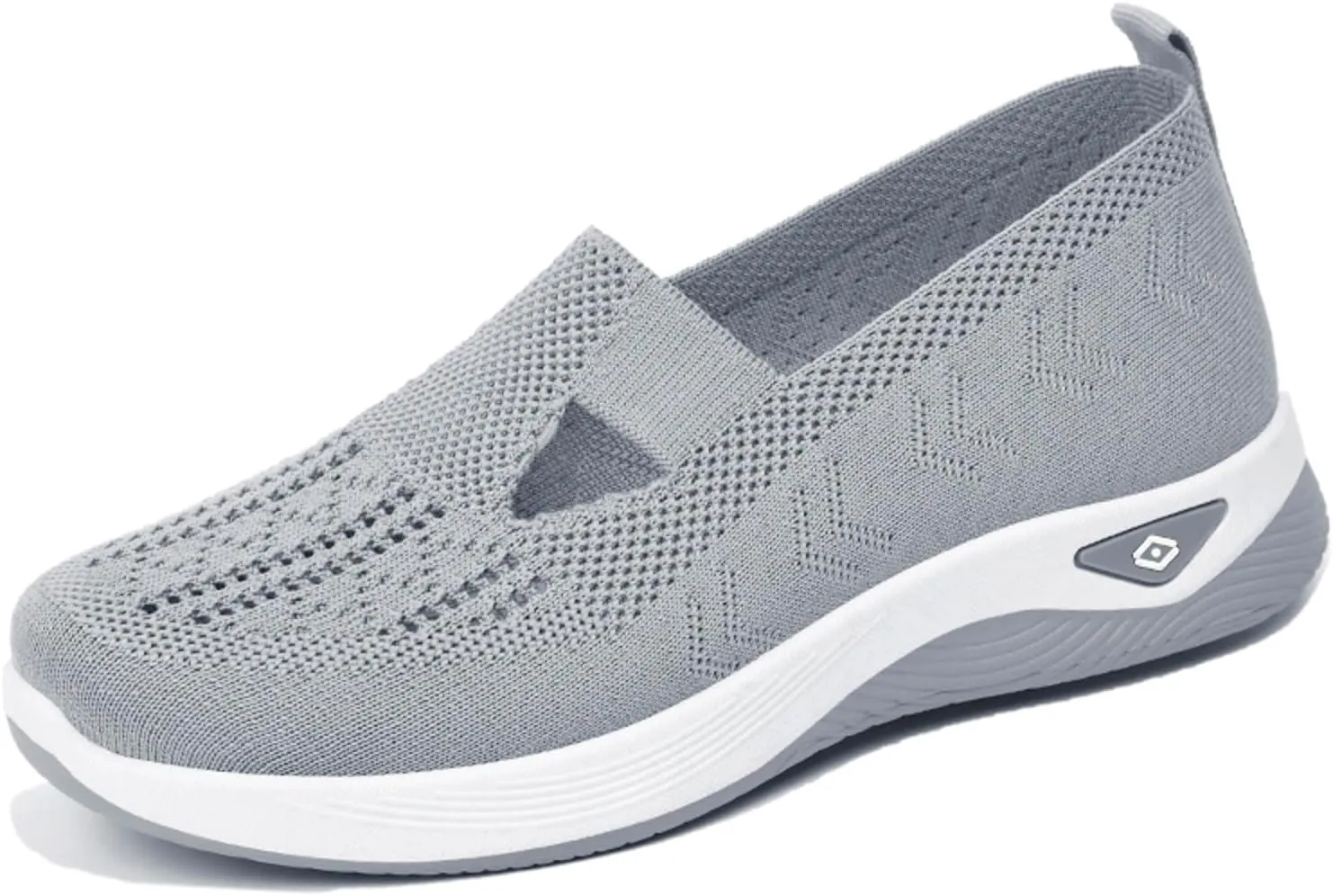 Fashion Summer Women Sports Shoes Flat Bottom Non Slip Mesh Hollow Upper Breathable Soft Slip On Casual Style Shoes for Men Wide