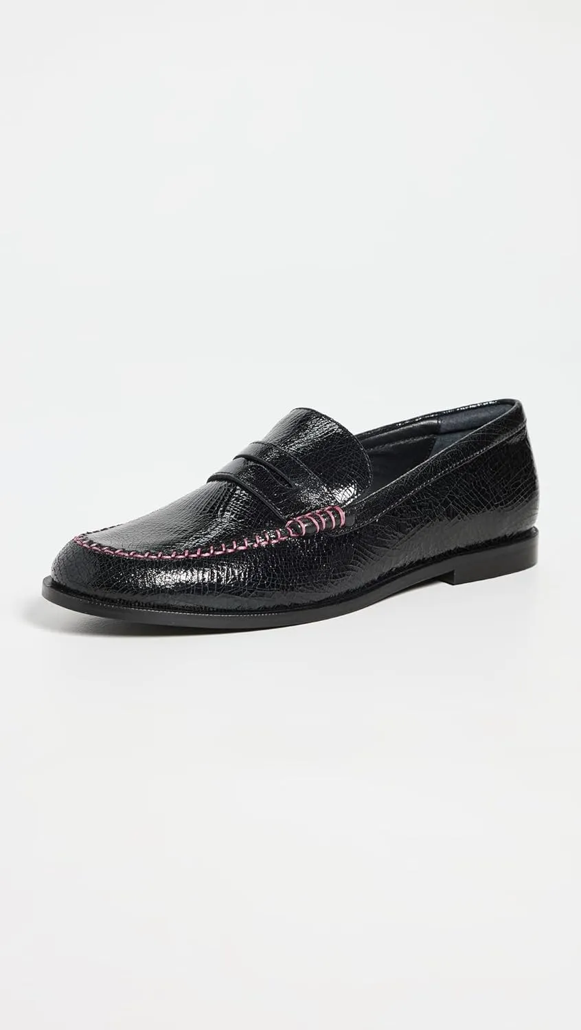 Free People Women's Blanket Stitch Loafers Contemporary