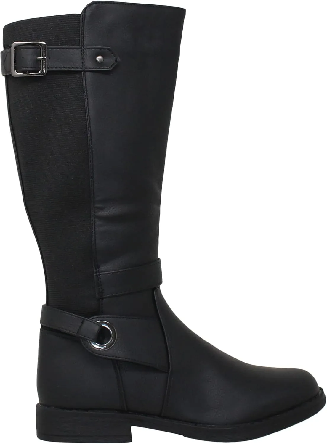 Generation Y Girl's Mid-Calf Knee-High Boots Riding Zip Closure