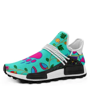 Geometric Floral Fall Sky Okaki Sneakers