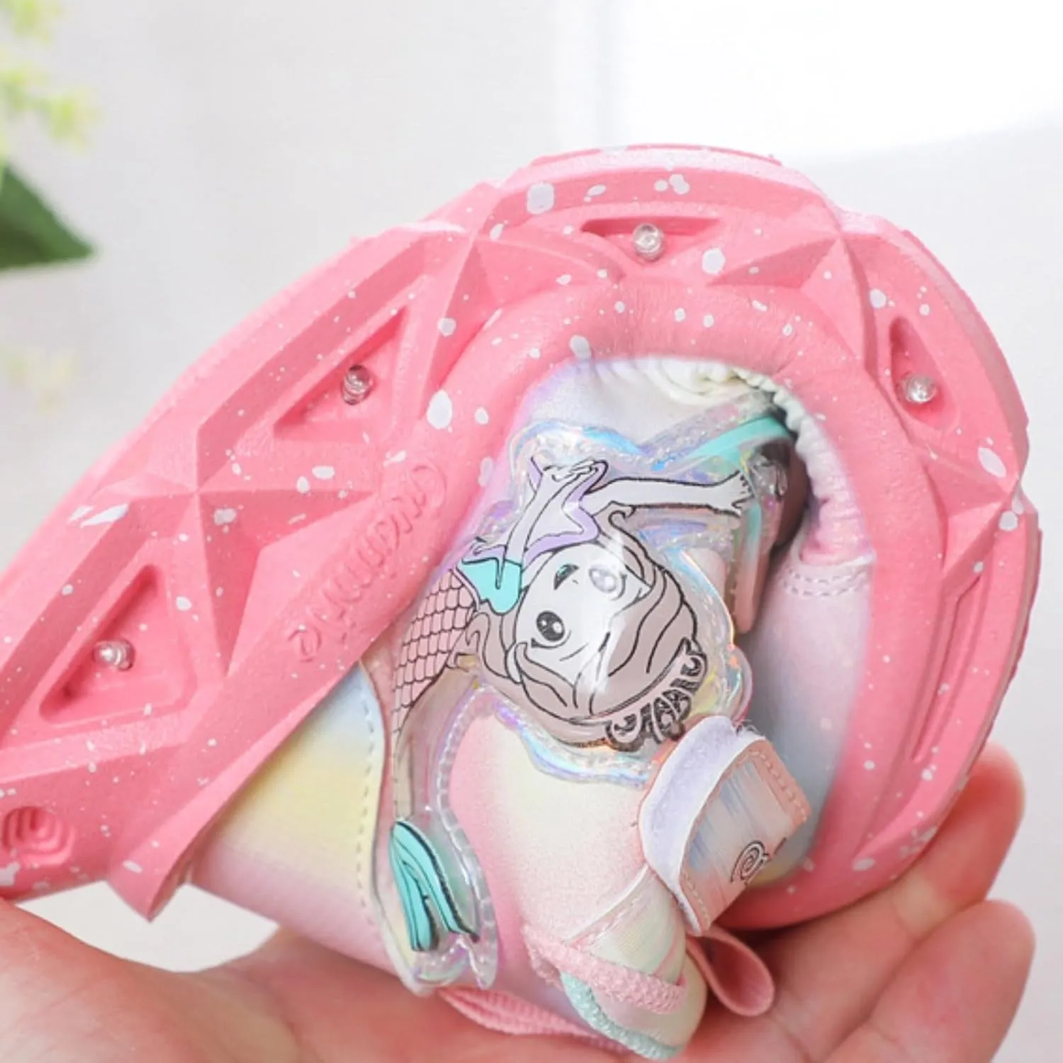 Girls Sneakers, Fashion Athletic Running Sports Sneakers, Kids Cute Princess Lace Up Walking Shoes