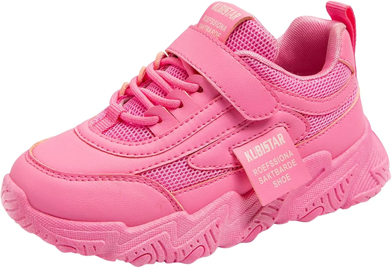 Girls Sneakers,Sneakers for Girls Fashion Athletic Running Sport Sneakers Kids Comfortable Lace Up Mesh Walking Shoes