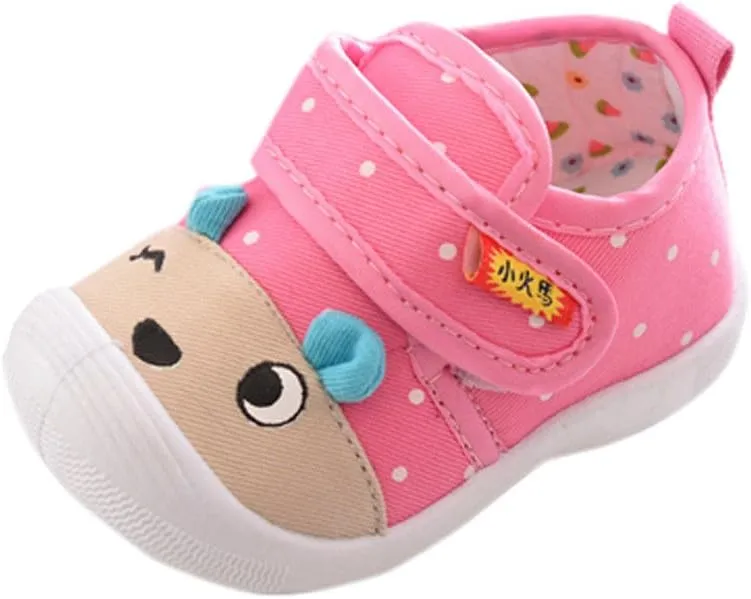 Girls Tennis Shoes Size 3 Girls Baby Infant Sole Soft Boys Cartoon Shoes Squeaky Anti-Slip Kids Baby Shoes Toddler Size 6 Boys Shoes