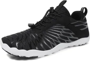 Hike Barefoot Shoes for Women Men Lightweight Breathable Non-Slip Athletic Footwear Wide Toe Box Shoes Comfortable Hiking Walking Sneakers Neuropathy Shoe