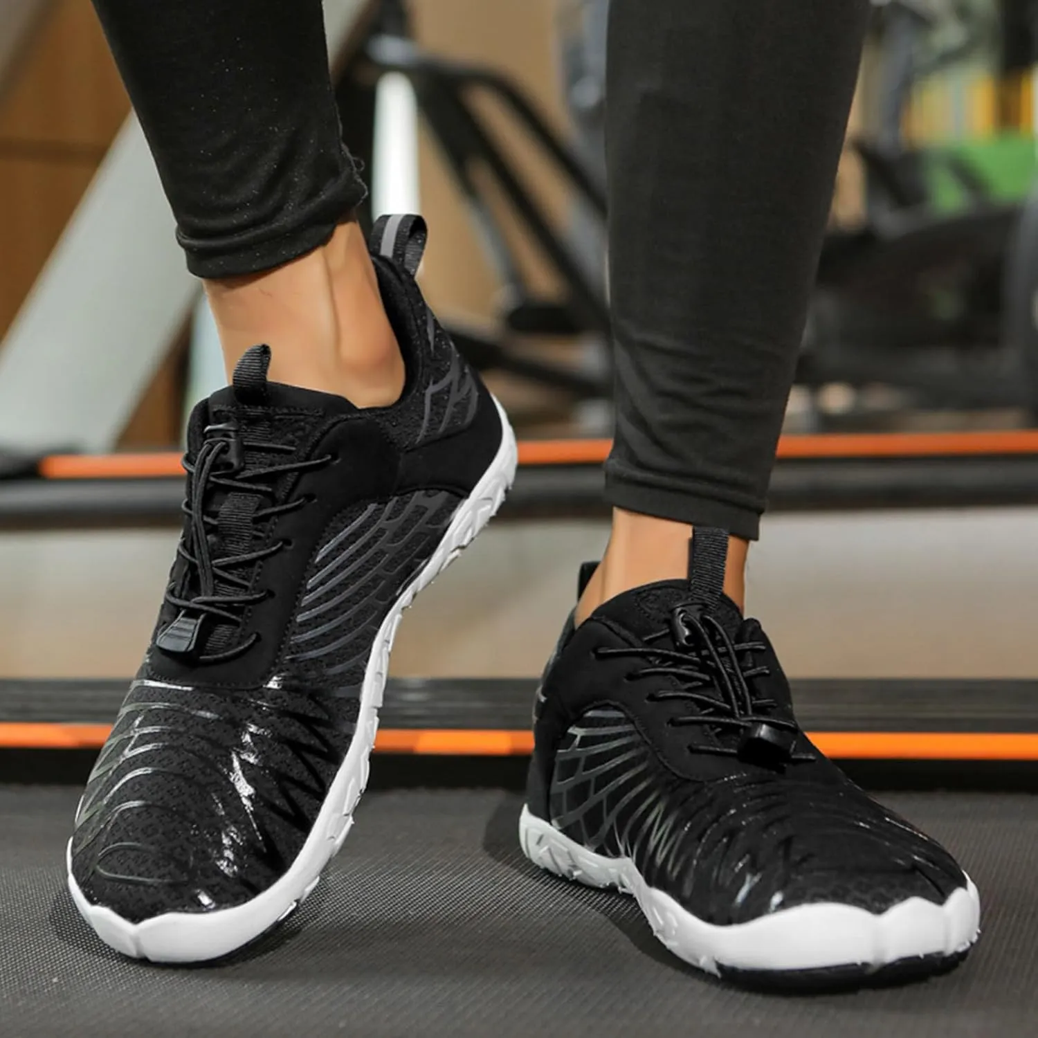 Hike Barefoot Shoes for Women Men Lightweight Breathable Non-Slip Athletic Footwear Wide Toe Box Shoes Comfortable Hiking Walking Sneakers Neuropathy Shoe
