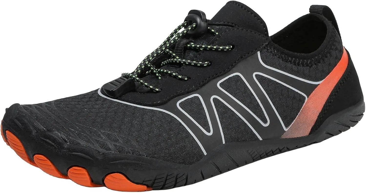 Hike Barefoot Shoes Women Wide Toe Box Walking Shoes Comfortable Breathable Sneakers Grounded Footwear Neuropathy Barefoot Shoe Zero Drop Running Sneakers Swim Socks Quick Dry Lightweight