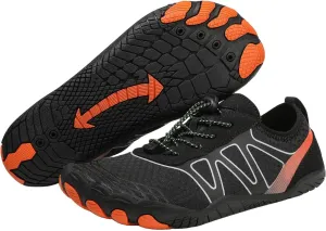 Hike Barefoot Shoes Women Wide Toe Box Walking Shoes Comfortable Breathable Sneakers Grounded Footwear Neuropathy Barefoot Shoe Zero Drop Running Sneakers Swim Socks Quick Dry Lightweight