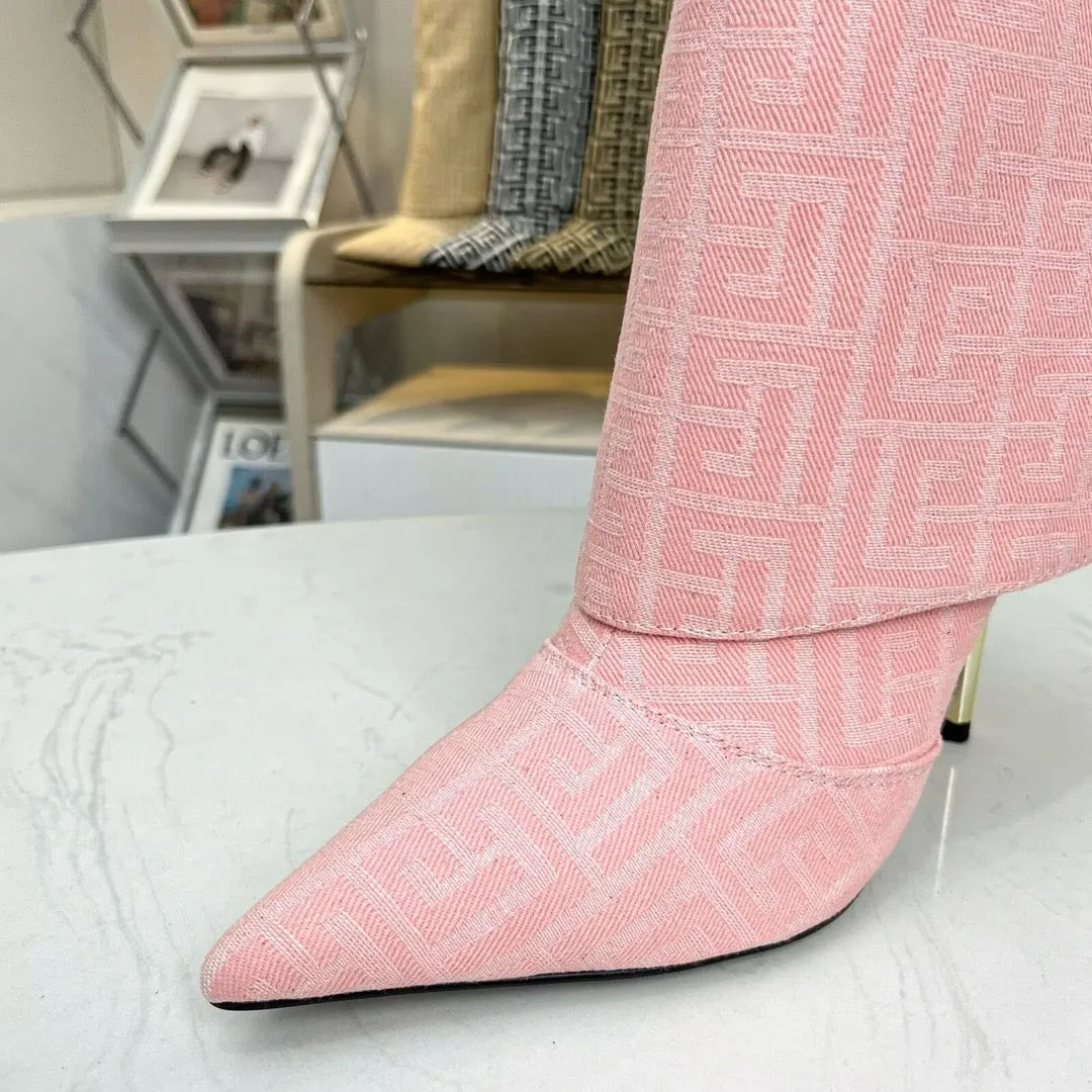 JW919 Balmain Heels Boots / Size5-11