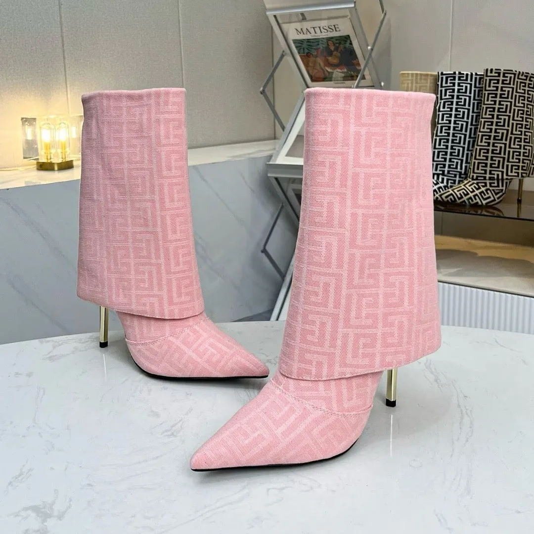 JW919 Balmain Heels Boots / Size5-11