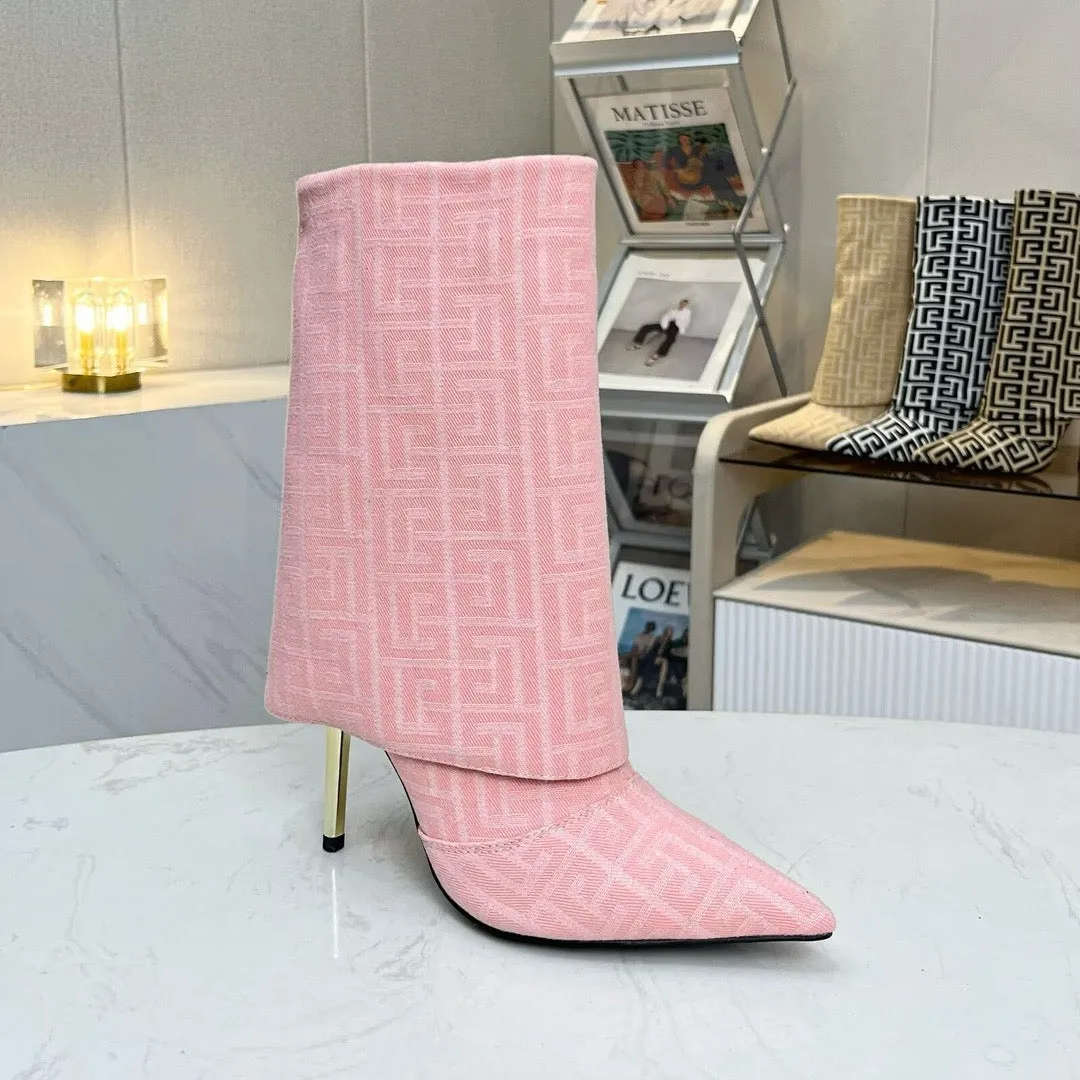 JW919 Balmain Heels Boots / Size5-11