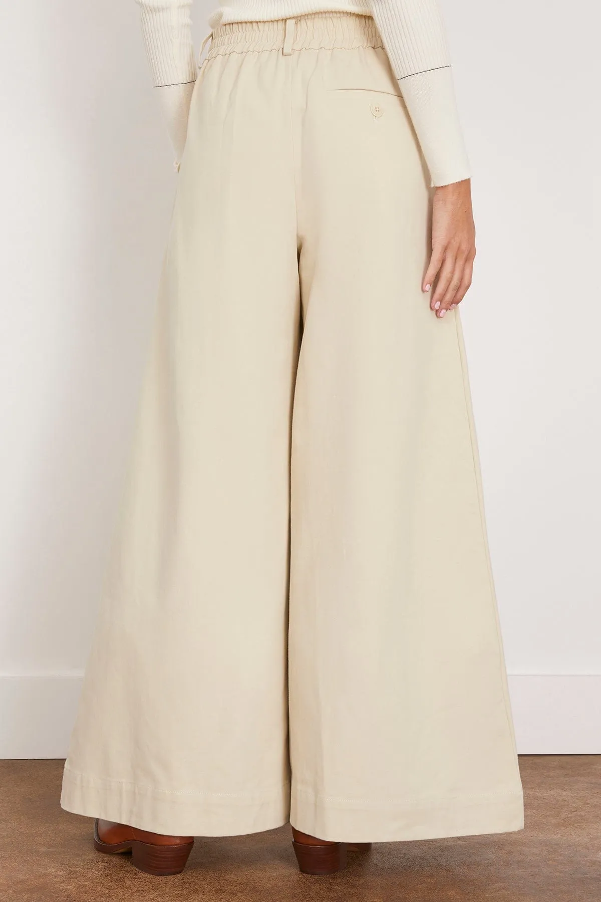 Kerith Sportwear Pants in Cream