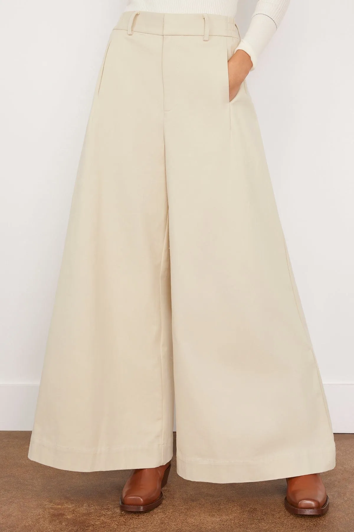Kerith Sportwear Pants in Cream