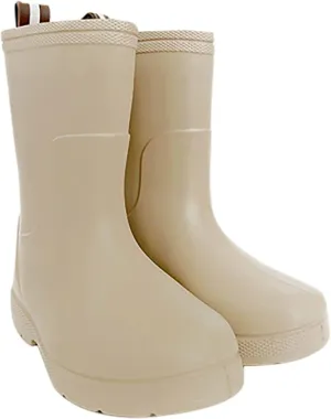 Kids Baby Easy On Rain Shoes Boots for Toddler Short Rain Boots Solid Fashion Shoes