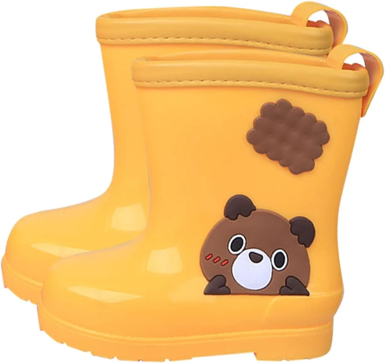 Kids Rain Boots Rubber Waterproof Toddler Rain Boots Cute Bear Cartoon Boys Girls Mud Boots Water Infant Girl Shoes